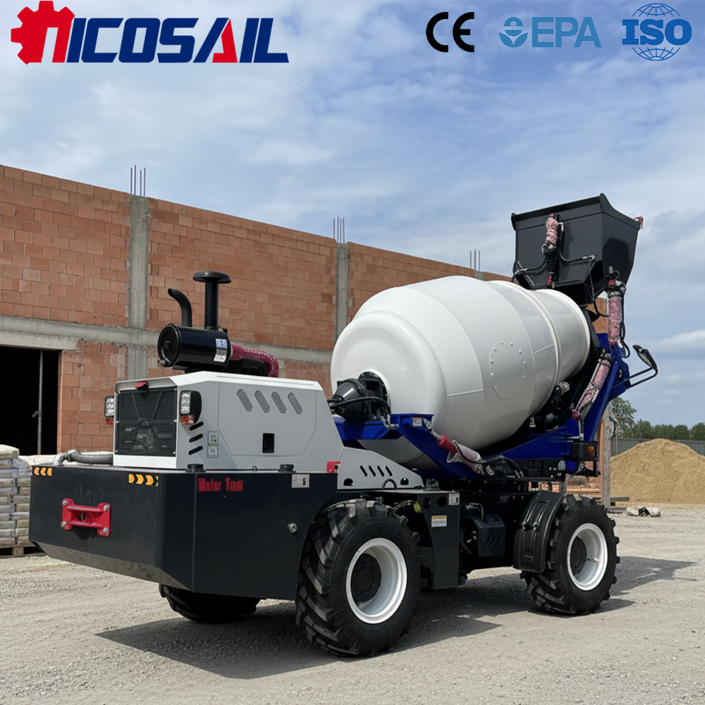 Concrete Mixer Small - Малогабаритный бетоносмеситель с сертификатом CE, стандарт
