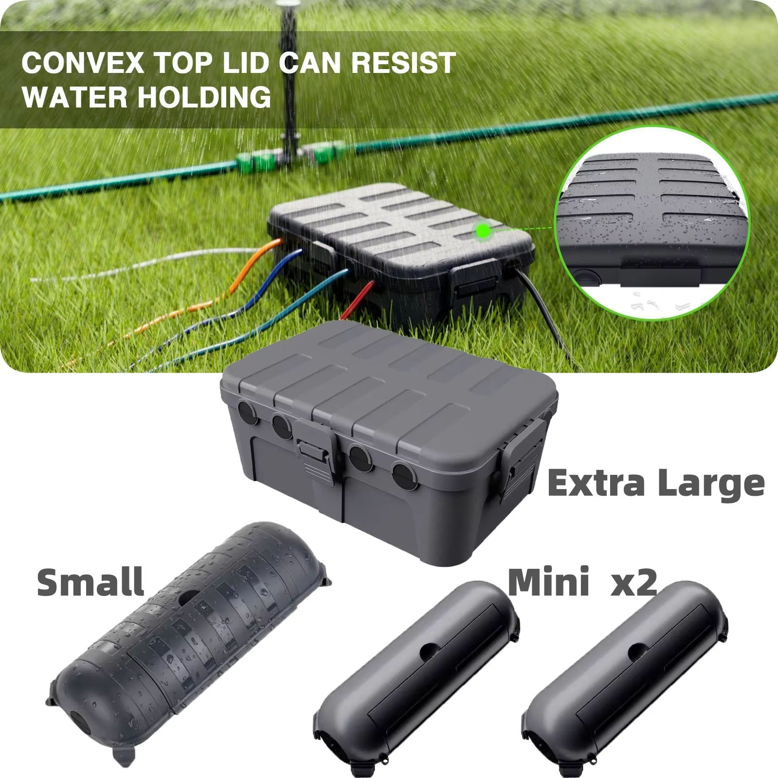 Outdoor Power Strip - Большие всепогодные защитные колпаки для уличных