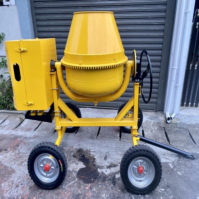 Concrete Mixer Small - Быстрая доставка. Электрический бетоносмеситель премиум-класса, 350