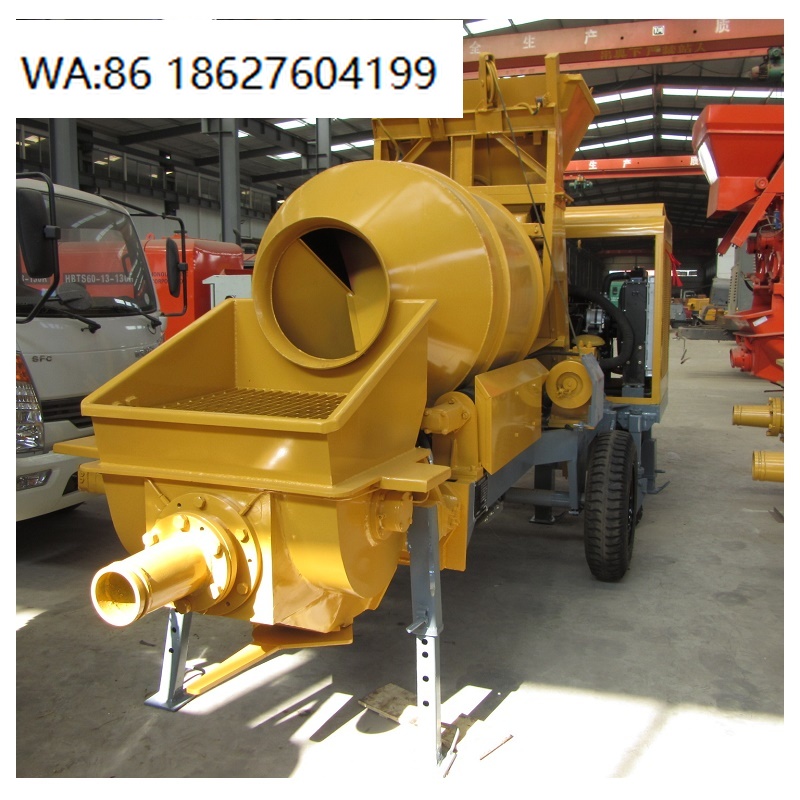 Concrete Mixer Small - Самозагружаемый бетоносмеситель с насосом 15 м³/ч,