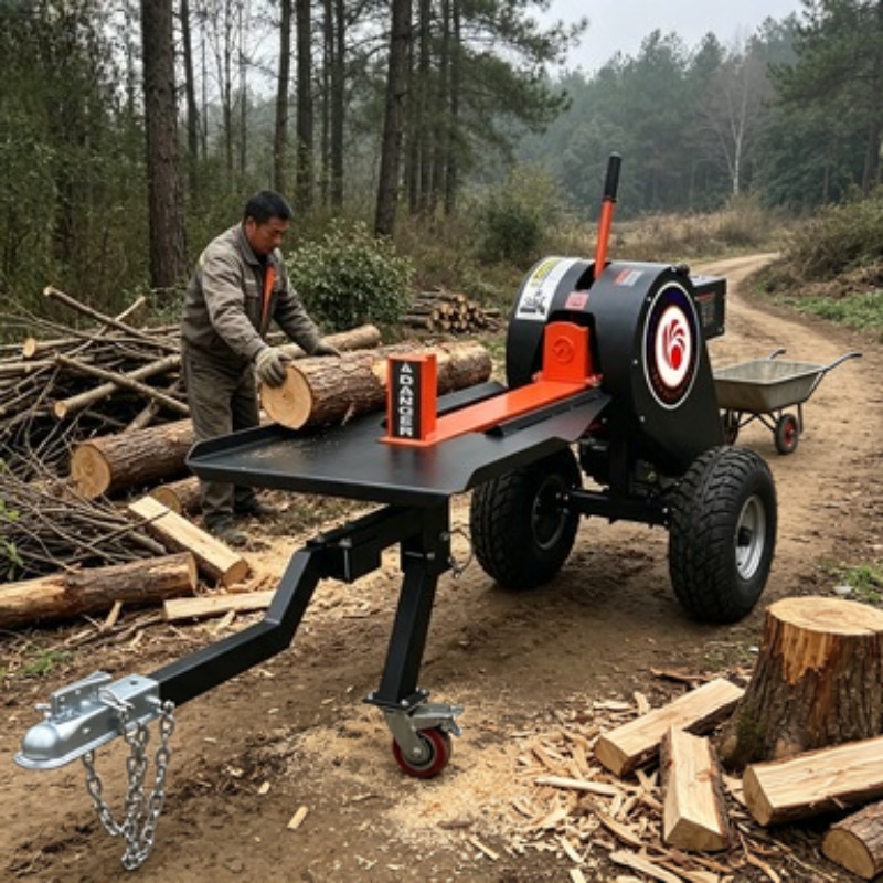 Log Splitter Electric - Электрический дровокол на 7 тонн, гидравлическая
