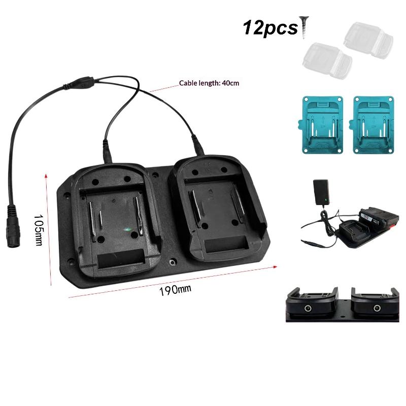 Outdoor Power Double Adapter - Двойной адаптер для аккумуляторов 18В, 1