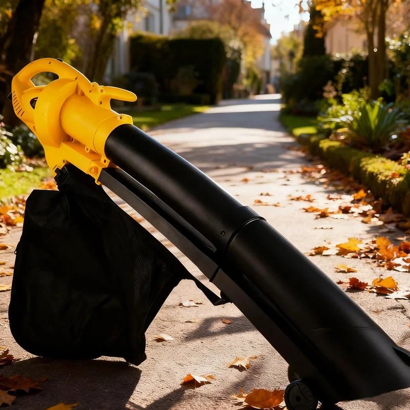 Outdoor Power Vacuum - Электрический мощный вентилятор для листьев, вакуумный