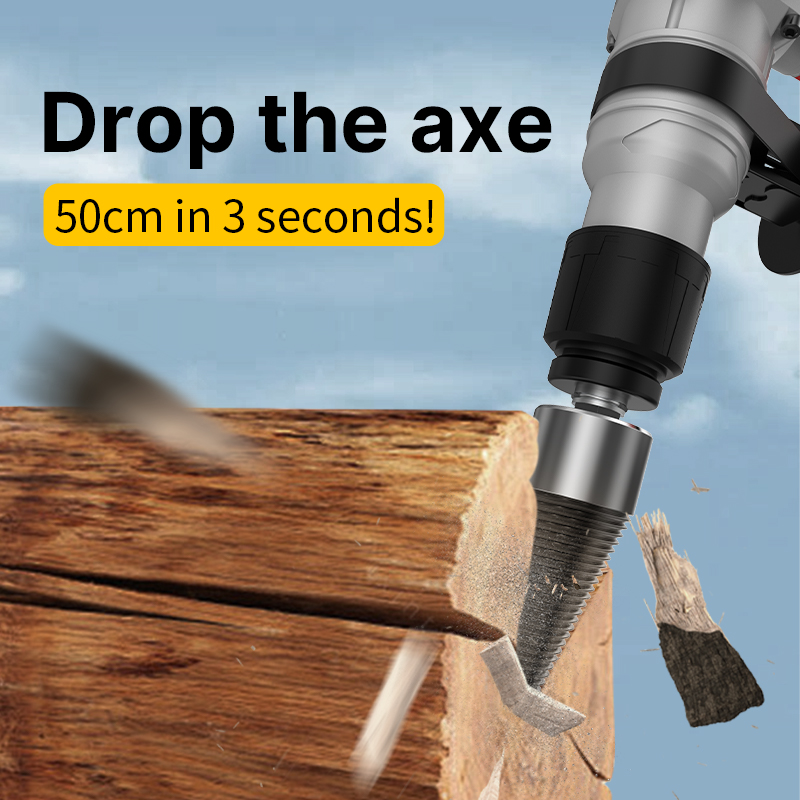 Log Splitter Electric - Разветвитель древесины HUHAO, сверло для древесины,