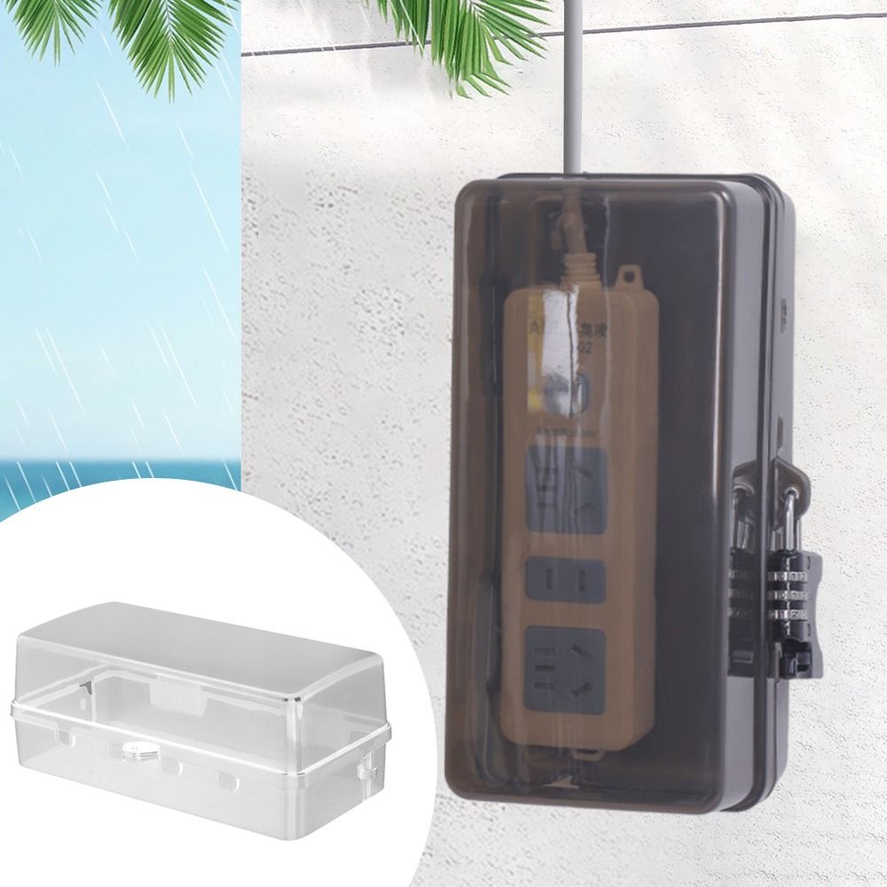 Outdoor Power Strip - Портативный пластиковый бокс для розеток с