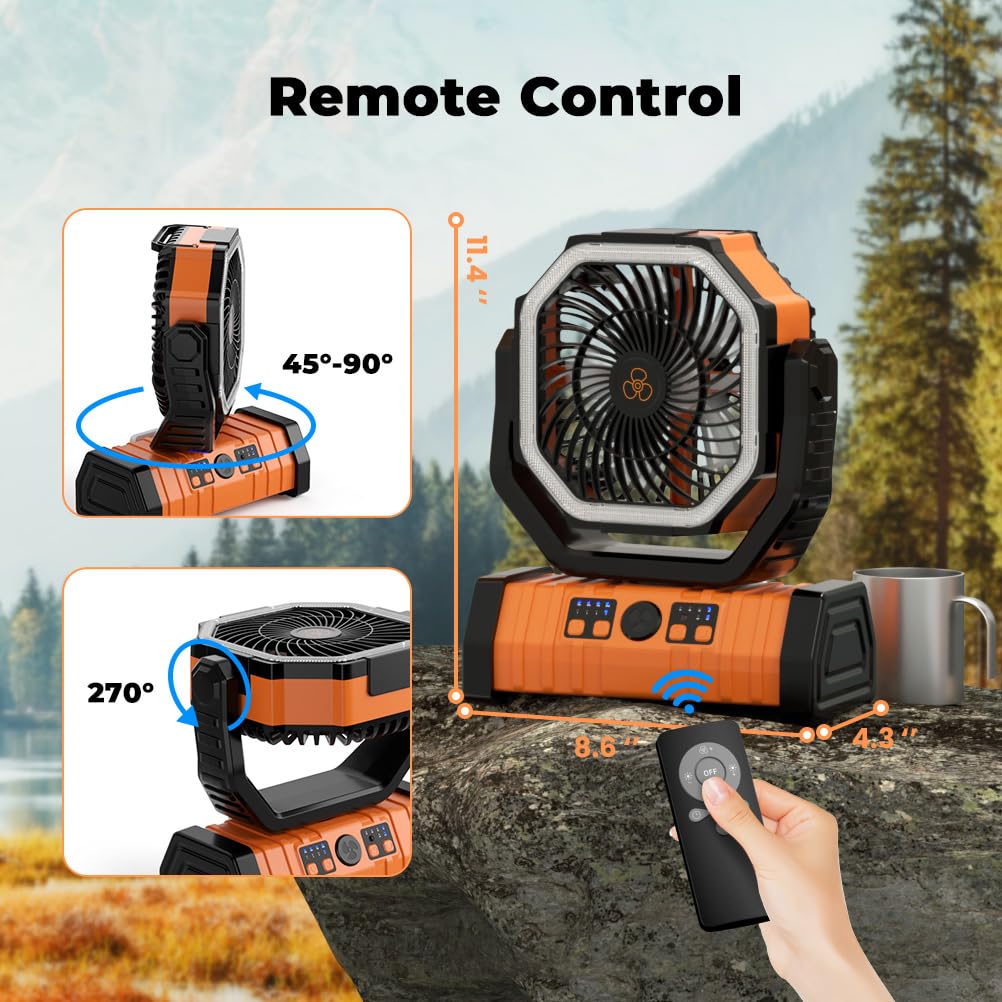 Вентилятор для кемпинга, 20000 – обзор и цена Outdoor Power With Timer