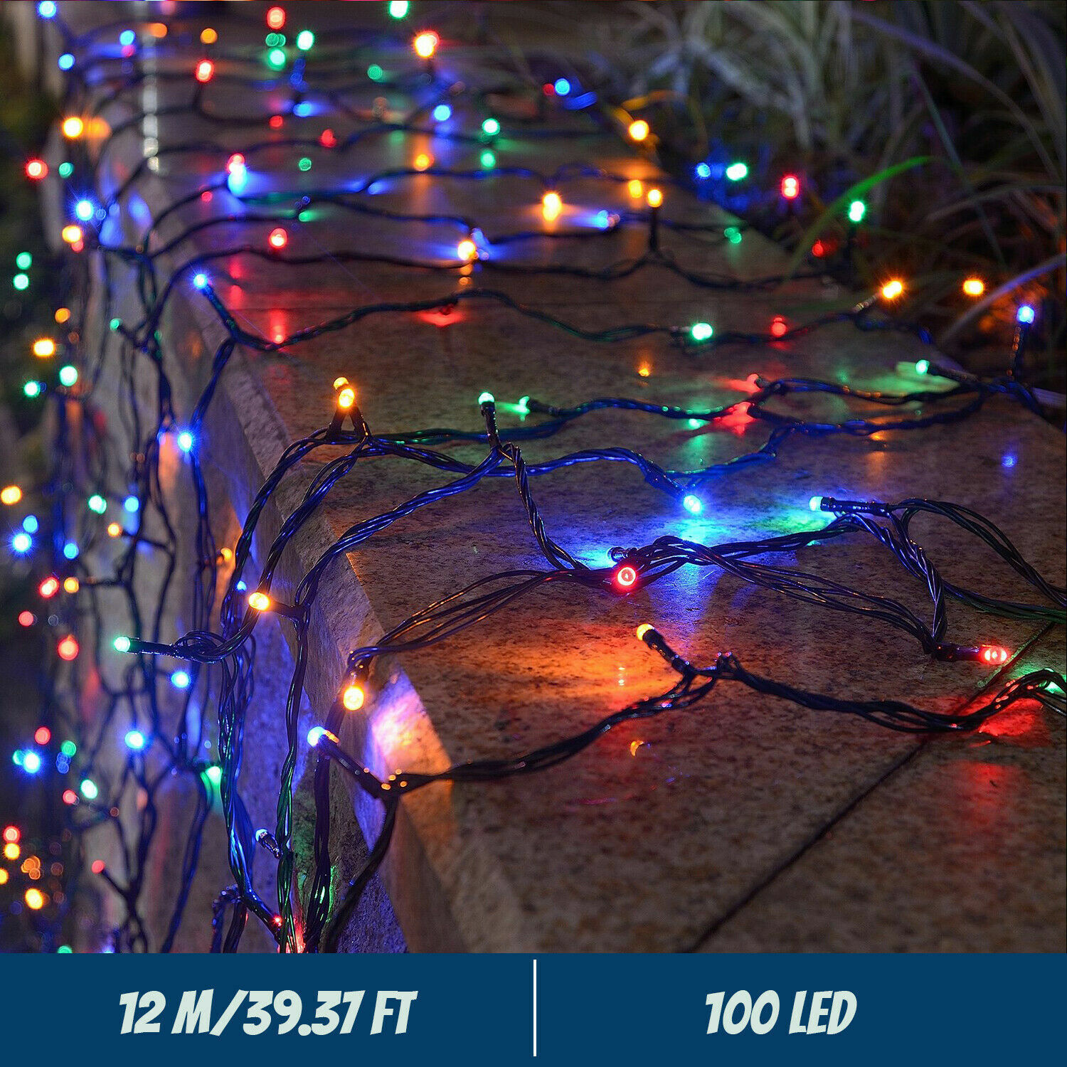 Светодиодные солнечные гирлянд – обзор и цена Outdoor Power For Xmas Lights