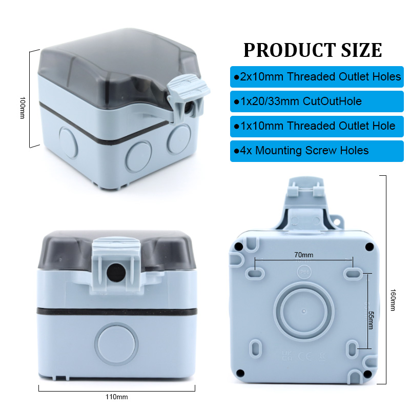 Водонепроницаемая уличная розе – обзор и цена Outdoor Power Socket