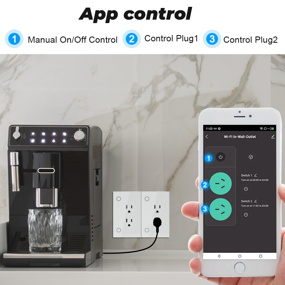 Розетка с Wi-Fi и таймером, 16 – обзор и цена Outdoor Power Socket