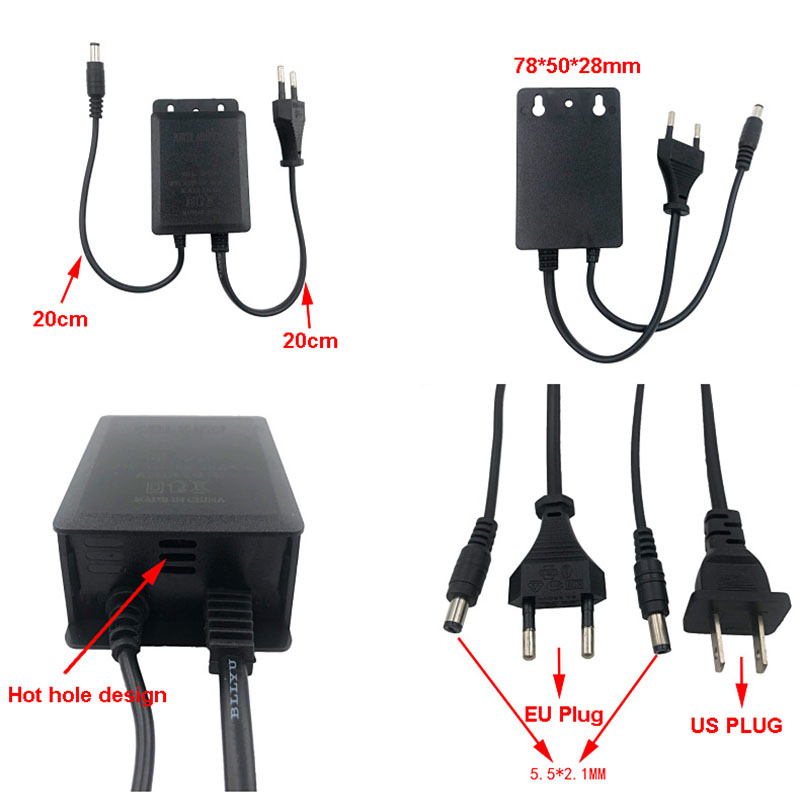 Уличный водонепроницаемый адап – обзор и цена Outdoor Power Supply 12V