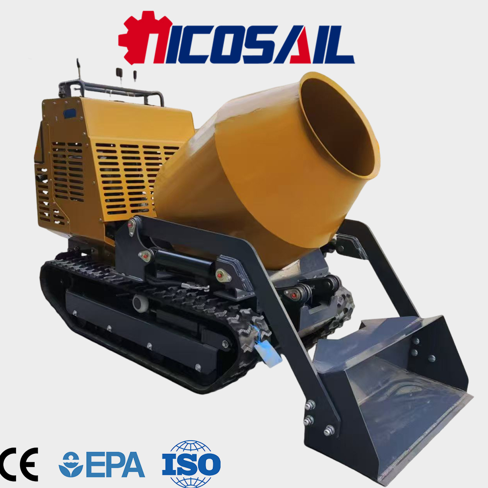 Мини-самосвал-бетоносмеситель, – обзор и цена Concrete Mixer Small