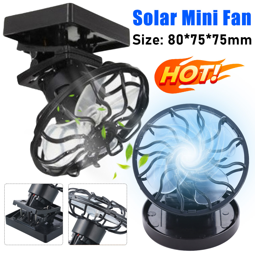 Мини-вентилятор на солнечной э – обзор и цена Outdoor Power With Timer